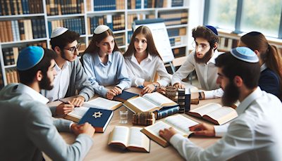 Torah students